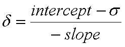 empirical scaling equation